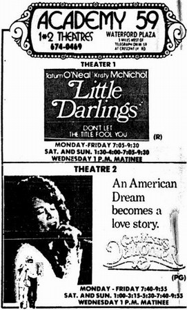 Academy 59 Theatre - Old Ad